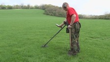 Ian Allen found a WWI medal on Dartmoor
