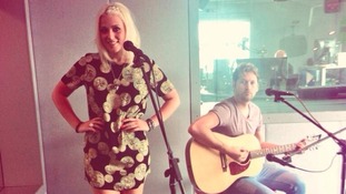 Amelia Lily performed live for Metro Radio