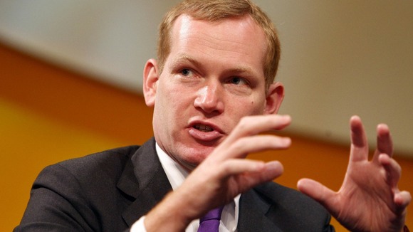 Foreign Office minister Jeremy Browne, the first British minister to visit the Falkland in an official capacity since 2008