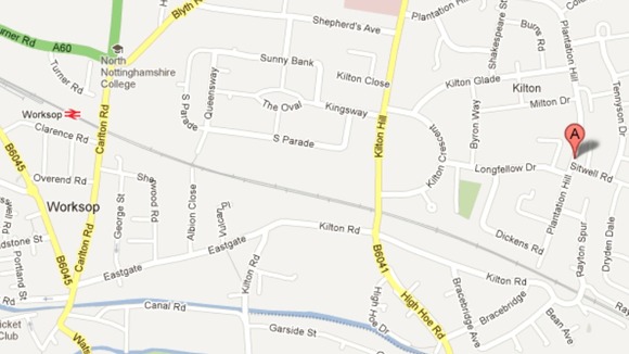 The victim was attacked at Plantation Hill in Worksop on Sunday 10 June
