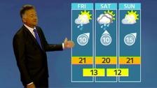 Calendar weather update with Jon Mitchell