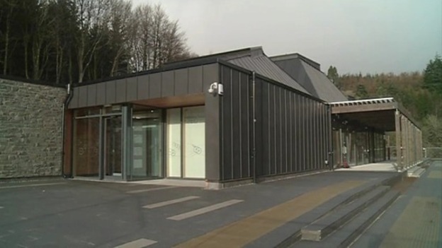 The Environment Minister is visiting Forestry Commission Scotland's centre at Kirroughtree