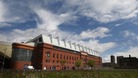 The Ibrox stadium.