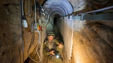Israelis reveal tunnel network to highlight Hamas threat