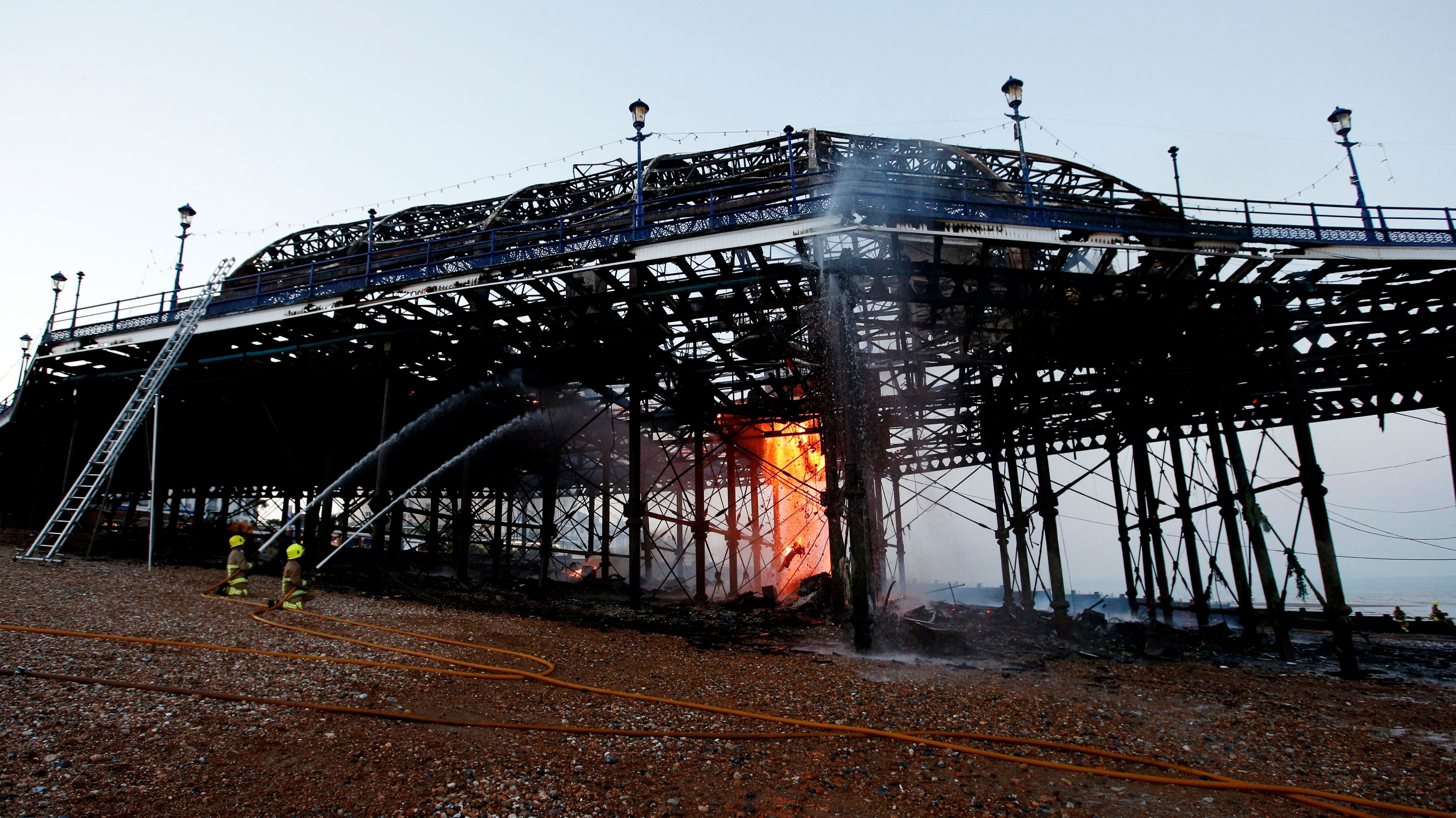 Experts To Investigate Cause Of Eastbourne Pier Fire ITV News