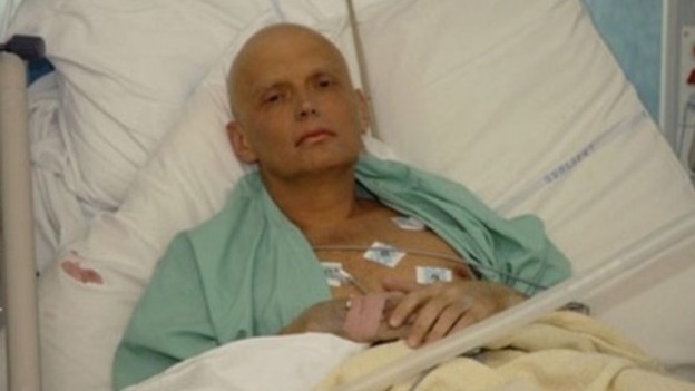 Alexander Litvinenko died after drinking tea laced with polonium.