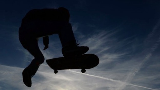 Skateboarders could receive a police caution.