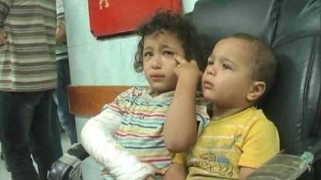 The strike hit a school in Beit Lahiya.