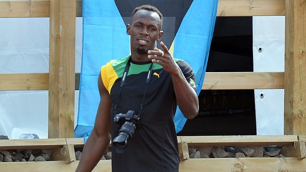Bolt was reported to have said the "Olympics were better".
