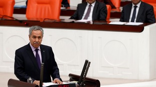 Bulent Arinc sparked controversy saying women 'should not laugh in public' and 'can't wait to climb poles when they see one'.
