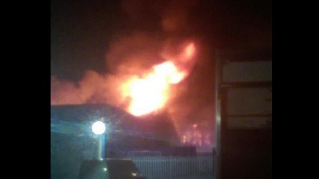 A body has been found at the scene of the fire