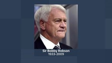 Sir Bobby Robson.