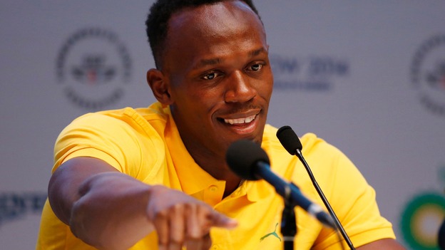 Usain Bolt has not competed all year due to a foot injury.