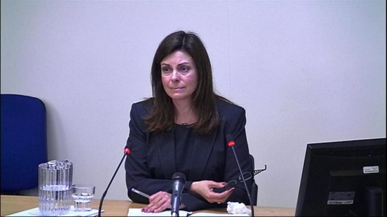 Jacqui Hames testified to the Leveson Inquiry this afternoon