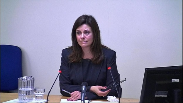 Jacqui Hames testified to the Leveson Inquiry this afternoon