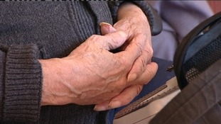 Older people's hands