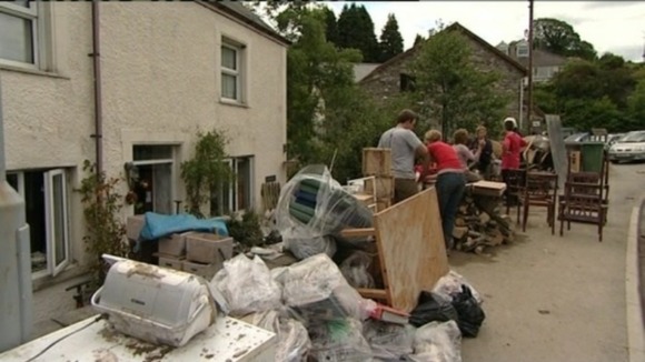 Funds are to be raised to help flood victims in Ceredigion.