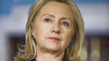 Hillary Clinton criticises Russia for Syrian arms supply