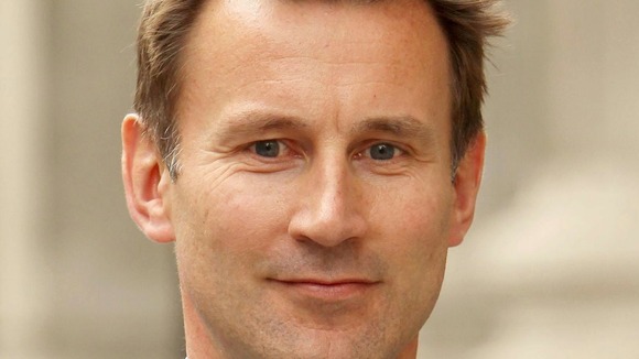 Culture Secretary Jeremy Hunt.