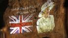 Image of The Queen on the Rock of Gibraltar