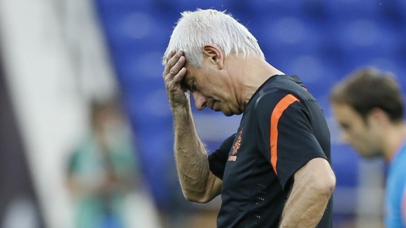 Holland boss Bert Van Maarwijk ahead of the crunch clash with Germany.
