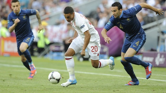 England's Alex Oxlade-Chamberlain.