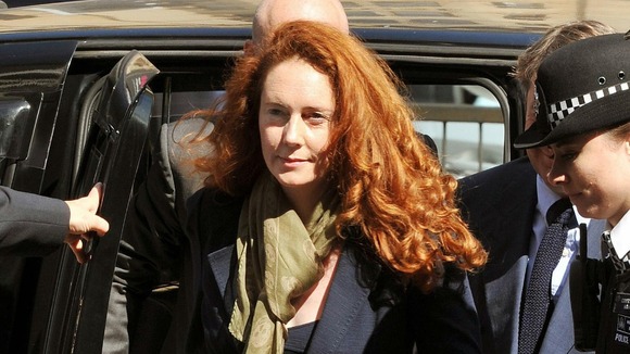 Former News International chief executive Rebekah Brooks at Westminster Magistrates Court