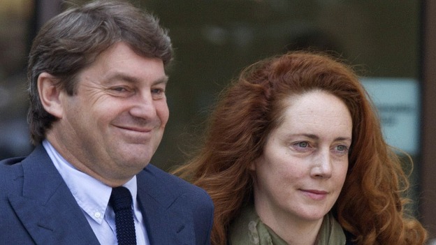 Charlie and Rebekah Brooks