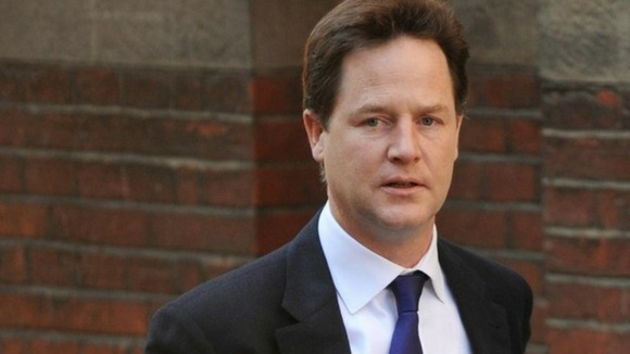 Deputy Prime Minister Nick Clegg has given evidence at the Leveson Inquiry today.
