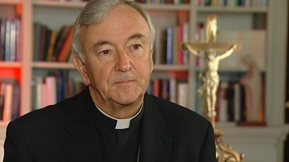 Archbishop Vincent Nichols, the leader of the Catholic Church in England and Wales
