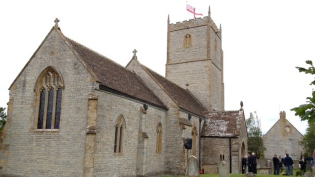 Fleet air arm church exterior