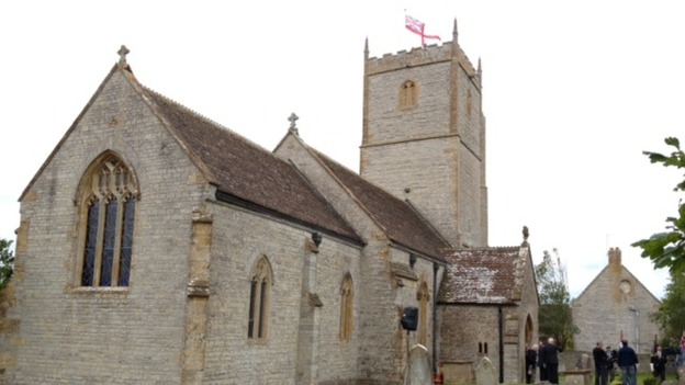 Fleet air arm church exterior