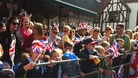Crowds in Hitchin