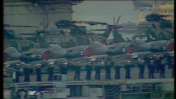 sea harriers in Falklands