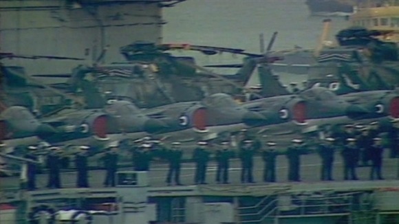 sea harriers in Falklands