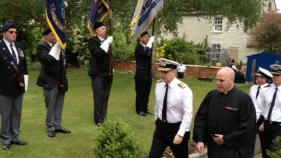 Duke of York at church