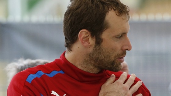 Czech keeper Petr Cech