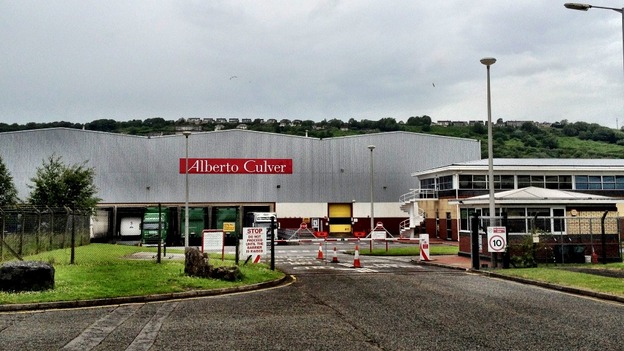 Unilever’s site in Swansea, which may be closed under the new proposals.