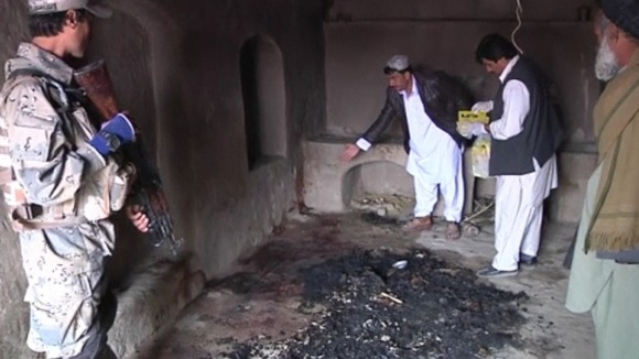 Forces reportedly entered a number of homes and opened fire.