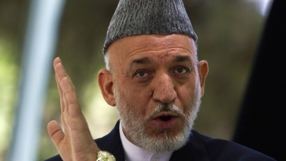 Afghanistan's President Hamid Karzai