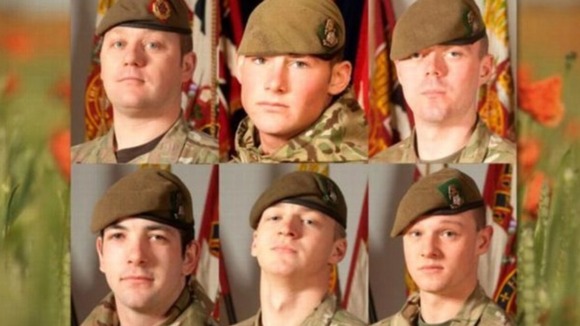 From top left: Nigel Coupe, Jake Hartley and Anthony Frampton. From bottom left: Christopher Kershaw, Daniel Wade and Daniel Wilford