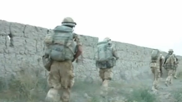 Soldiers on patrol