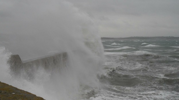 waves at Penzance