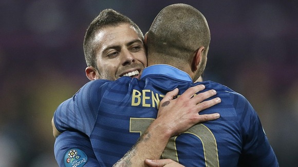 Benzema and Menez