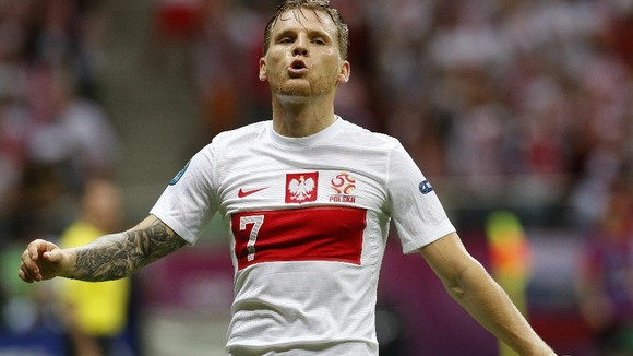 Poland midfielder Eugen Polanski.