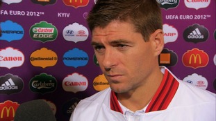 England captain Steven Gerrard