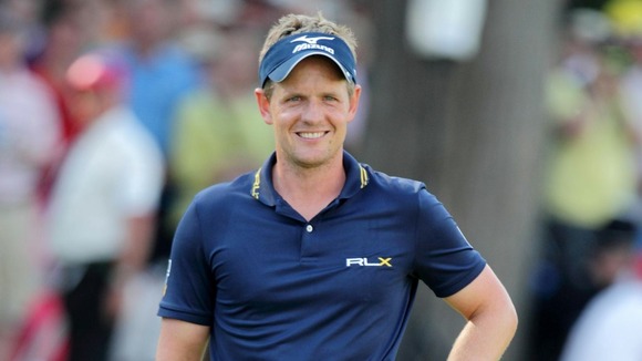 English golfer and world number one Luke Donald has been honoured with a Member of the British Empire (MBE).