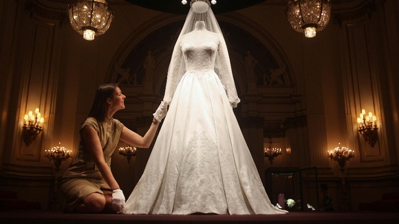 Sarah Burton, the designer of the Duchess of Cambridge's wedding dress, became an Officer of the British Empire (OBE).