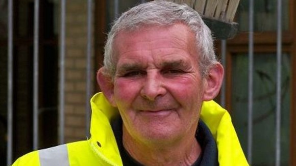 Anthony Cleland has been granted the reward for services to his community after 25 years cleaning the streets of Lambeth.