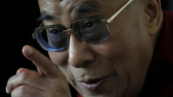 The Dalai Lama continues his national tour of the UK.